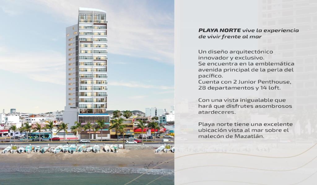 DEPARTAMENTO EN VENTA EN TORRE PLAYA NORTE (VISTA AL MAR)