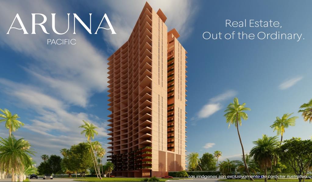 CONDOMINIO EN VENTA EN ARUNA PACIFIC (MODELO TURQUESA) TORRE A