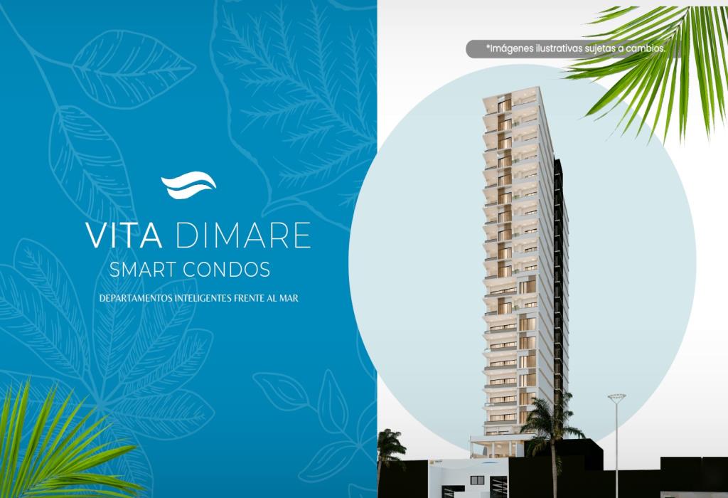 VITA DIMARE SMART CONDOS, MAZATLÁN, SIN. (VISTA AL MAR)