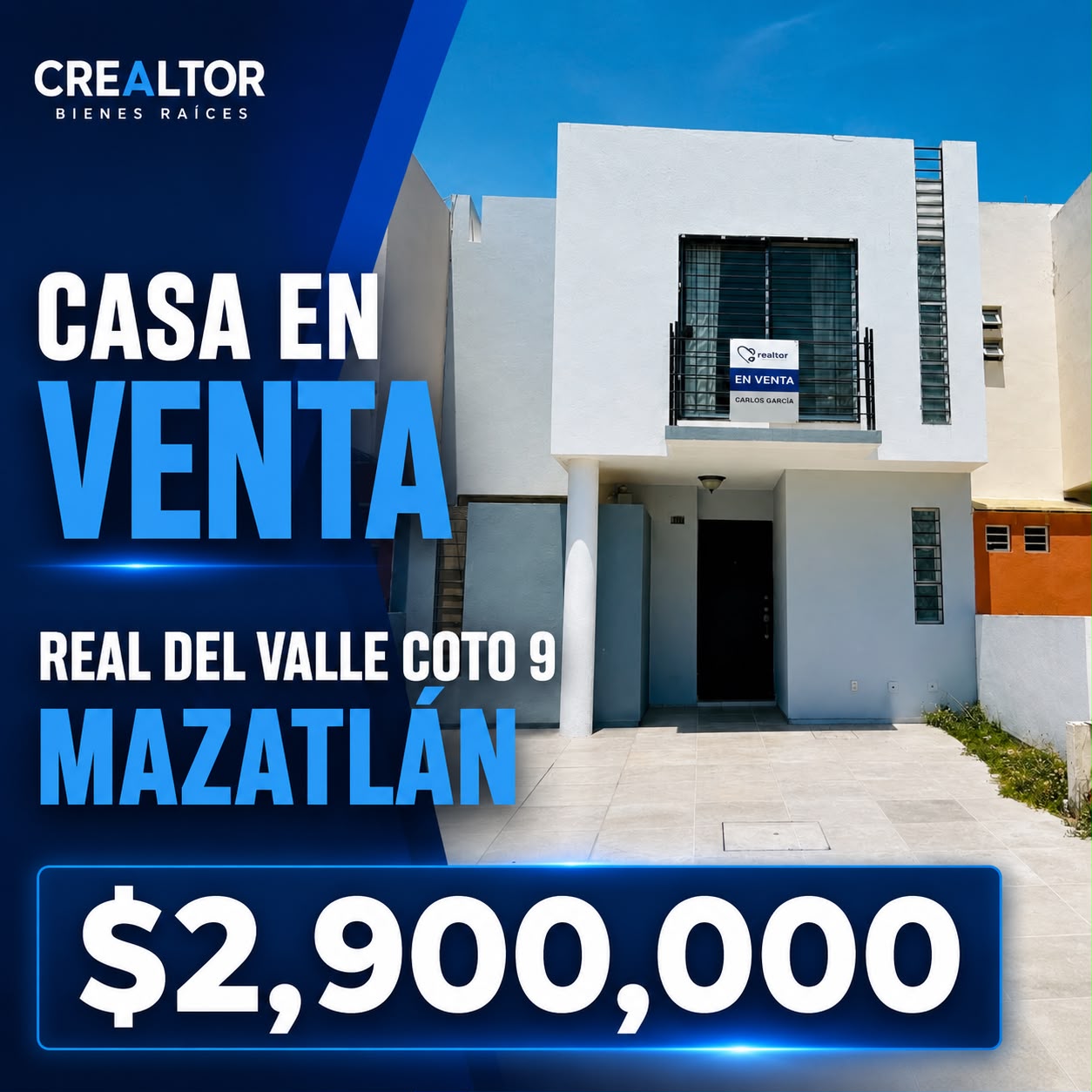 00244, CASA EN VENTA EN MAZATLAN, SINALOA (REAL DEL VALLE)